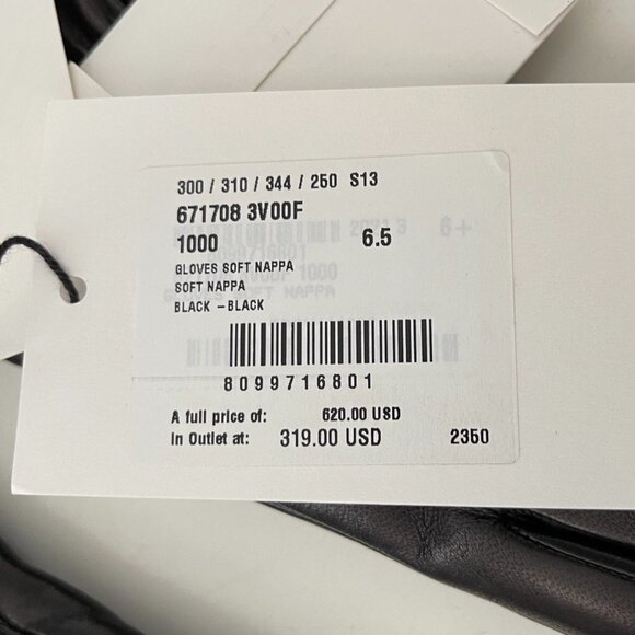 Bottega Veneta Womens Long Leather Gloves 671708, Small - Picture 12 of 12